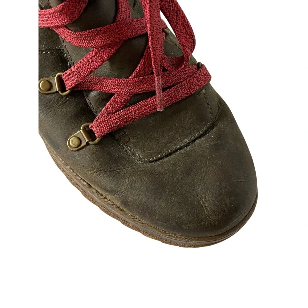 Merrell Eventyr Peak Waterproof Tall Leather Knit Boots‎ Womens 9.5 Bungee Cord